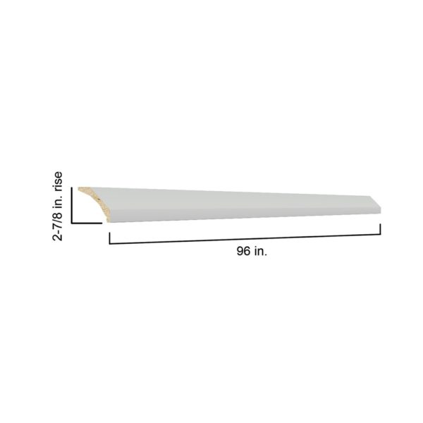WHITE 96-IN CROWN MOLDING