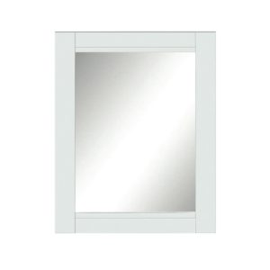 Angelica 24"W x 30"H Vanilla Framed Mirror