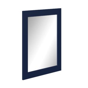Matthiola 24"W x 30"H Prussian Blue Framed Mirror