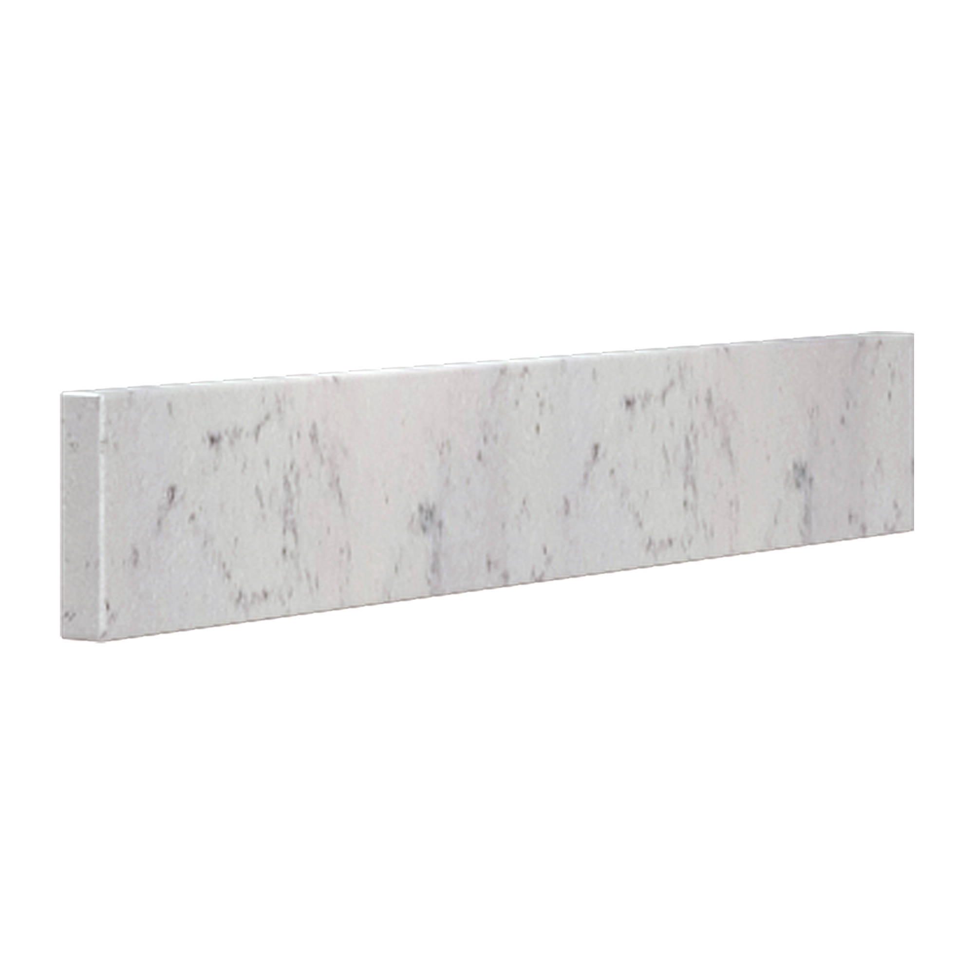 White Sage 25 in. w x 0.75 in. d x 4 in. h Cultured Marble Backsplash Magickhome US