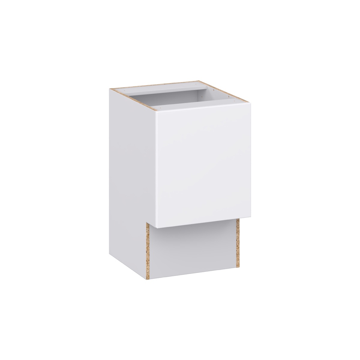 Wisteria Painted Light Gray Recessed Assembled 15 in. W x 30 in. H x 21 ...